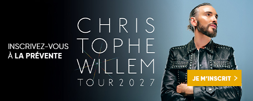 Christophe Willem - LP registration fan
